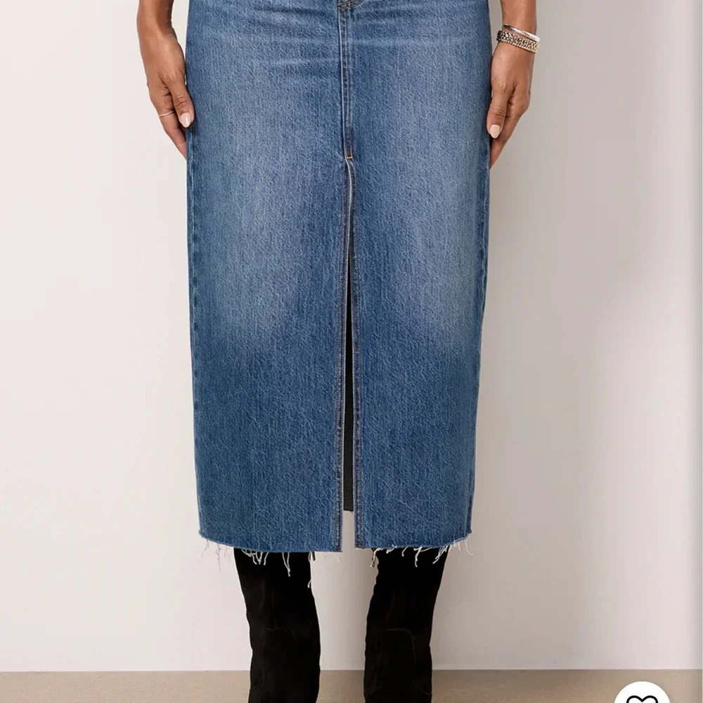 Pistola Alice Denim Midi Skirt - Picture 5 of 13